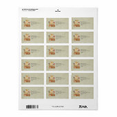 Veel Bedankt uit de pelgrim en de inheemse Thanksg Etiket (Full Sheet)