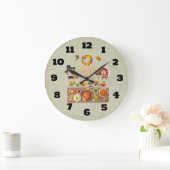 Veel Bedankt uit de pelgrim en de inheemse Thanksg Grote Klok (Huis)