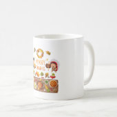 Veel Bedankt uit de pelgrim en de inheemse Thanksg Koffiemok (Voorkant rechts)