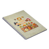 Veel Bedankt uit de pelgrim en de inheemse Thanksg Notitieboek (Rechterzijde)