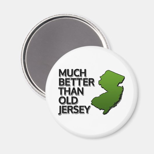 Veel beter dan oude Jersey Magneet (Voorkant / Achterkant)
