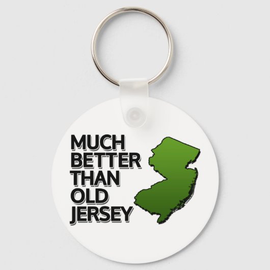 Veel beter dan oude Jersey Sleutelhanger (Voorkant)