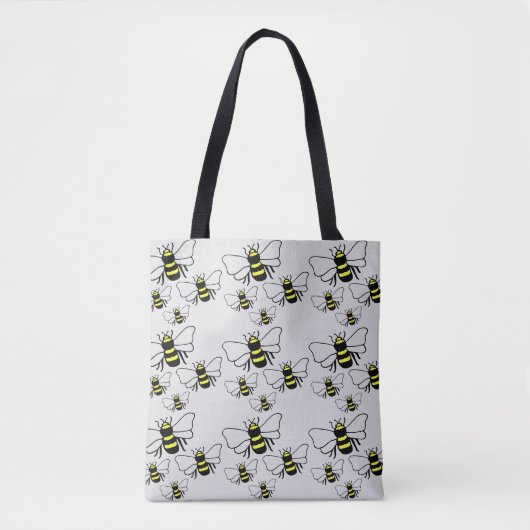 Veel bijen Canvas tassen (Voorkant)