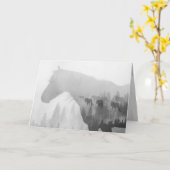 "Veel binnen" - Wenskaart Kaart (Gele Bloem)