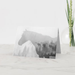 "Veel binnen" - Wenskaart Kaart