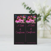 Veel Bladwijzer Briefkaart Coneflowers (Staand voorkant)