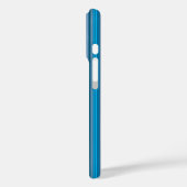 Veel blauwe strepen Case-Mate iPhone case (Achterkant / Links)