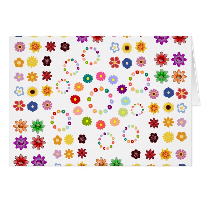 Veel bloemen (Voorkant Horizontaal)