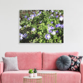 Veel bloemen canvas afdruk (Insitu (Woonkamer))