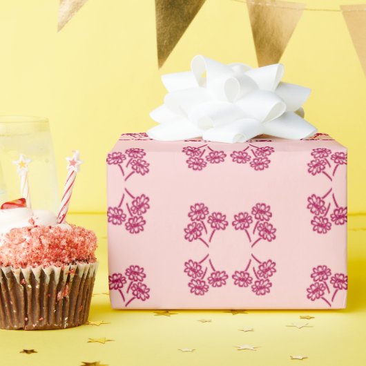 Veel boeketten inpakpapier (Verjaardagsfeest)