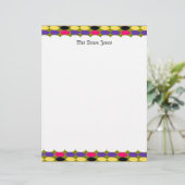 Veel  briefhoofd (Staand voorkant)