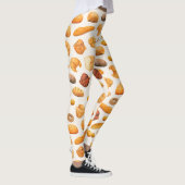Veel brood, bakkerijproducten leggings (Rechts)