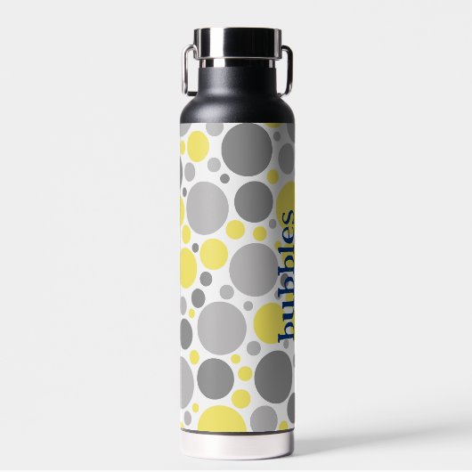 Veel bubbels: Thor koper vacuüm insuline Waterfles (Voorkant)