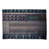 Veel Buttonnen Sound Mixer Studio Kussensloop (Voorkant)