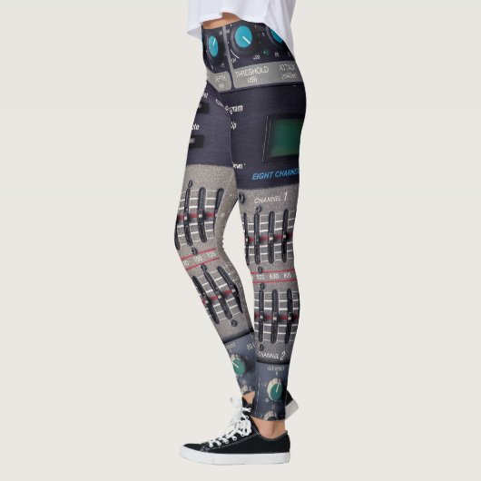 Veel Buttonnen Sound Mixer Studio Leggings (Links)