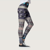 Veel Buttonnen Sound Mixer Studio Leggings (Rechts)