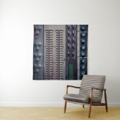 Veel Buttonnen Sound Mixer Studio Wandkleed (In Situ (horizontaal))