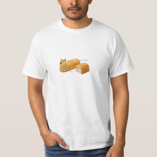 Veel cake DogeShirt T-shirt (Voorkant)
