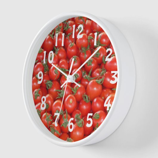 Veel Cherry Tomates Clock (Hoek)