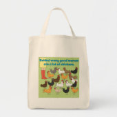 Veel Chicken Grocery Bag Tote Bag (Voorkant)