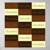 Veel chocolade-Poster Poster (Voorkant)