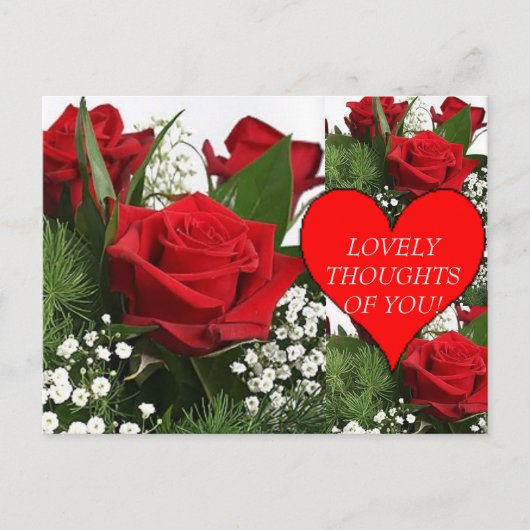 VEEL DACHT! Briefkaart (Voorkant)