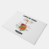 Veel darmen in de Humor van het spijsverteringsste Deurmat (Schuin)