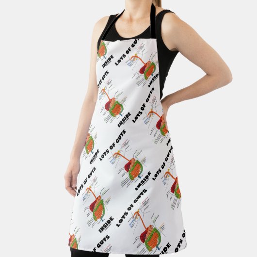 Veel darmen in het spijsverteringsstelsel schort (Insitu)