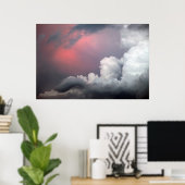 Veel dingen in de wolken poster (Thuiskantoor)