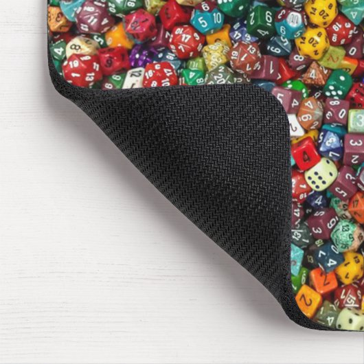 Veel dobbelstenen. muismat (Hoek)