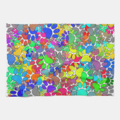 Veel dog-schilderafdrukken theedoek (Horizontaal)