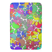 Veel dog verfdrukken overal badmat (Voorkant Verticaal)