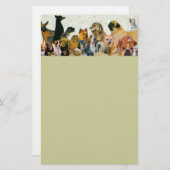 Veel Dogs Collage Letterhead Briefpapier (Voorkant / Achterkant)