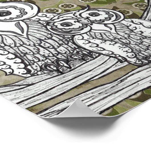 Veel Eigenaars afdrukken Poster (Hoek)