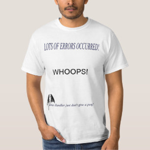 Veel en veel fouten t-shirt