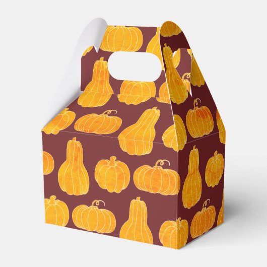 Veel en veel pompoenen bedankdoosjes (Achterkant)