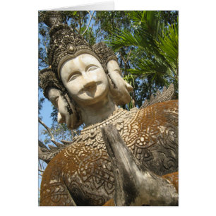 Veel Face Wai ... Nong Khai, Isaan, Thailand Kaart