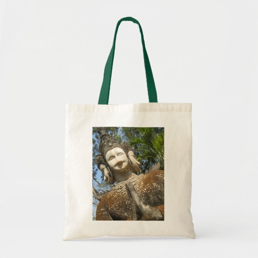 Veel Face Wai ... Nong Khai, Isaan, Thailand Tote Bag (Voorkant)