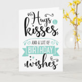 VEEL FEESTJES "OP JE VERJAARDAG" KAART (Gele Bloem)