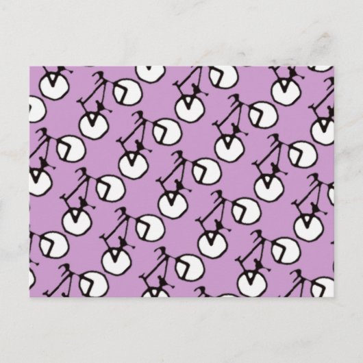 veel fietsen briefkaart (Voorkant)