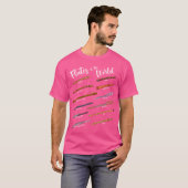 Veel fluiten - fluiten van de wereld - fluit t-shirt (Voorkant volledig)