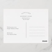 Veel Folie Valentijnsdag Briefkaart (Achterkant)