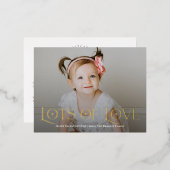 Veel Folie Valentijnsdag Briefkaart (Voorkant / Achterkant)