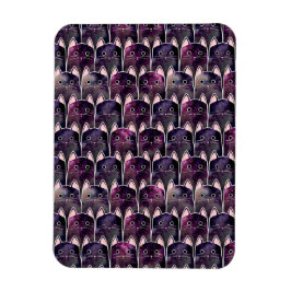 Veel galaxy Cats Pattern Magneet