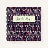 Veel galaxy Cats Pattern Notitieboek (Voorkant)