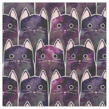 Veel galaxy Cats Pattern