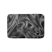 Veel gedraaid met grijze groeven op zwarte achterg badmat (Voorkant)