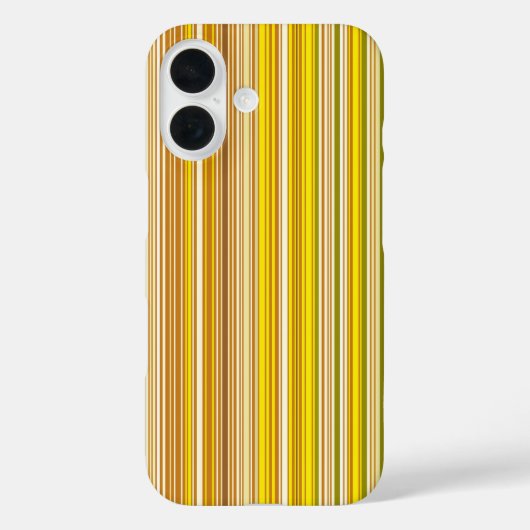 Veel gekleurde strepen in geel... Case-Mate iPhone case (Achterkant)