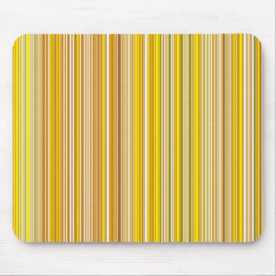 Veel gekleurde strepen in geel... muismat