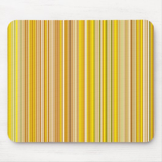 Veel gekleurde strepen in geel... muismat (Voorkant)